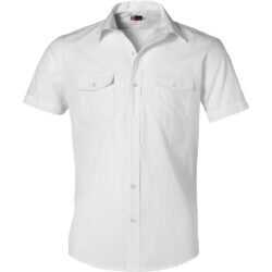 Mens Short Sleeve Bayport Shirt - White