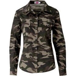 BAS-7763-CAM_1024X1024 Ladies Long Sleeve Wildstone Shirt - Camouflage