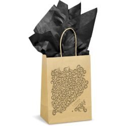 Altitude Ecological Digital Print Mini Paper Gift Bag 150gsm