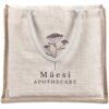 Okiyo Chinsai Maxi Jute & Cotton Tote