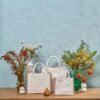 Okiyo Chinsai Maxi Jute & Cotton Tote