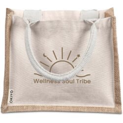 Okiyo Chinsai Mini Jute & Cotton Gift Bag