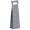Hoppla Velto RPET Felt Single Wine Bottle Carrier