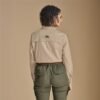 CW-UT-204-A-02_1024X1024 Ladies Long Sleeve Mawenzi Twill Shirt
