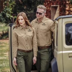 CW-UT-204-A-03_1024X1024 Ladies Long Sleeve Mawenzi Twill Shirt