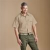 Mens Short Sleeve Mawenzi Twill Shirt