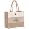 Okiyo Fukei Jute & Cotton Tote