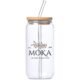 Okiyo Natsu Glass & Bamboo Tumbler & Straw - 500ml