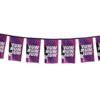 Sublimated Single-Sided Polyester Rectangle Bunting - 10m