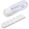 Altitude Vita-Stream Pill Box Plastic Water Bottle - 600ml