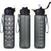 Eva & Elm Neptune Plastic Water Bottle - 1 Litre
