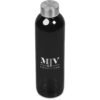 Kooshty Pura Plus Glass Water Bottle – 750ml - Black