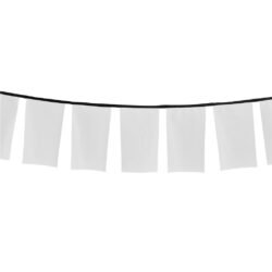 Sublimated Single-Sided Polyester Rectangle Bunting - 10m