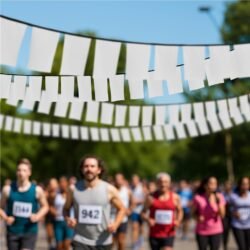 Sublimated Single-Sided Polyester Rectangle Bunting - 10m