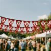 Sublimated Single-Sided Polyester Triangle Bunting 10m