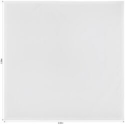 SKIN-3055-NO-LOGO_1024X1024 Legend Straight Banner Wall Skin 2.25m x 2.25m (Excludes Hardware)