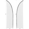Legend 2m Sublimated Arcfin Double-Sided Flying Banner Skin (Excludes Hardware)