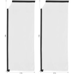 SKIN-7042-PAIR-NO-LOGO_1024X1024 Legend 2m Sublimated Telescopic Flying Banner Skin - Set Of 2 (Excludes Hardware)