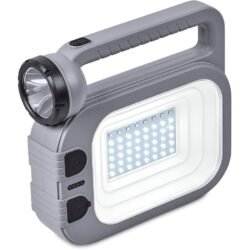 Swiss Cougar Hanoi Solar Lantern & Power Bank - 2,400mAh