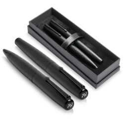 AV-19033-BL-NOLOGODEFAULT_1024X1024 Alex Varga Galexia Ball Pen & Rollerball Set