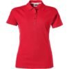 BAS-3427-R_1024X1024 Ladies Pontiac Golf Shirt - Red