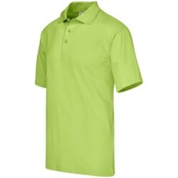 BAS-5168-L-GHSI_1024X1024 Mens Cardinal Golf Shirt - Lime