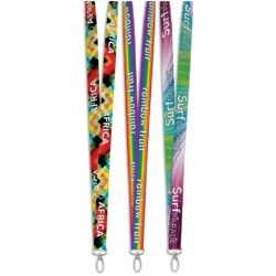 Altitude Lobster Clip Double-Sided Sublimation Petersham Lanyard