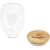 Okiyo Aibo Glass & Bamboo Coffee Set