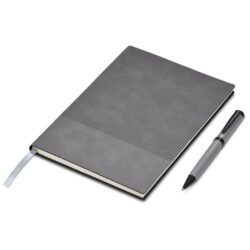 GF-SD-1430-B-GY-02-NO-LOGO_1024X1024 Milestone Notebook & Pen Set