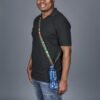 Altitude Aqua Crossbody Double-Sided Sublimated Satin Bottle Lanyard