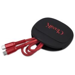 Altitude Mable Fast Charge Type-C to Type-C Charging  Cable in Pouch