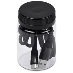 Altitude Capsit Fast Charge USB-A to Type-C Charging  Cable in Jar