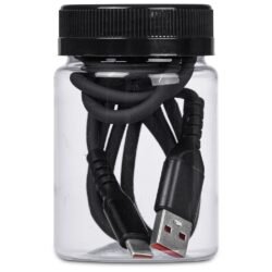 Altitude Capsit Fast Charge USB-A to Type-C Charging  Cable in Jar