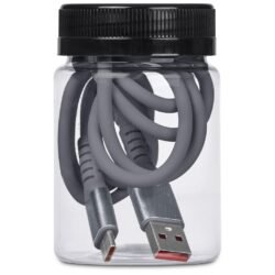 Altitude Capsit Fast Charge USB-A to Type-C Charging  Cable in Jar