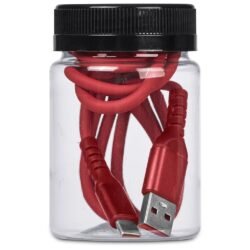 Altitude Capsit Fast Charge USB-A to Type-C Charging  Cable in Jar