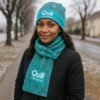 Hoppla Snowflake Polar Fleece Beanie