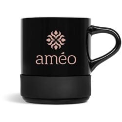 KOOSH-9100-BL-STRAIGHT-01_1024X1024 Kooshty Mixalot Ceramic Coffee Mug - 320ml - Black