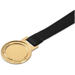 Altitude Achiever Medal With Black Petersham Lanyard