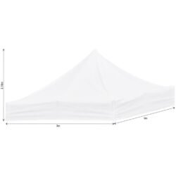 Ovation Sublimated Gazebo 3m X 3m - Roof  (Excludes Hardware)