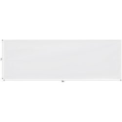 Ovation Sublimated Gazebo 4.5m X 3m - Short Side Half-Wall  (Excludes Hardware)