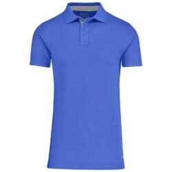 SLAZ-7602-BU_1024X1024 Mens Hacker Golf Shirt - Blue