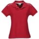 Ladies Backhand Golf Shirt - Red