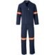 ALT-11034-N_1024X1024 Technician 100% Cotton Conti Suit - Reflective Arms, Legs & Back - Orange Tape - Navy