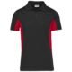 ALT-CPGK-BLR_1024X1024 Kids Championship Golf Shirt - Black Red