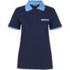 Ladies Caliber Golf Shirt - Navy