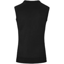 ALT-PURS-BL-GHBK_1024X1024 Mens Sleeveless Peru V-Neck Jersey - Black