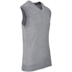 ALT-PURS-GY-GHSI_1024X1024 Mens Sleeveless Peru V-Neck Jersey - Grey