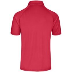 Mens Santorini Golf Shirt - Red
