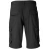 Mens Cargo Zip Off Pants - Black