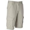 Mens Cargo Zip Off Pants - Stone